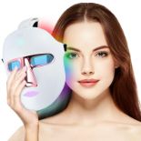 RRP £34.24 Red Light Therapy LED Face Light Therapy Mask Infrared