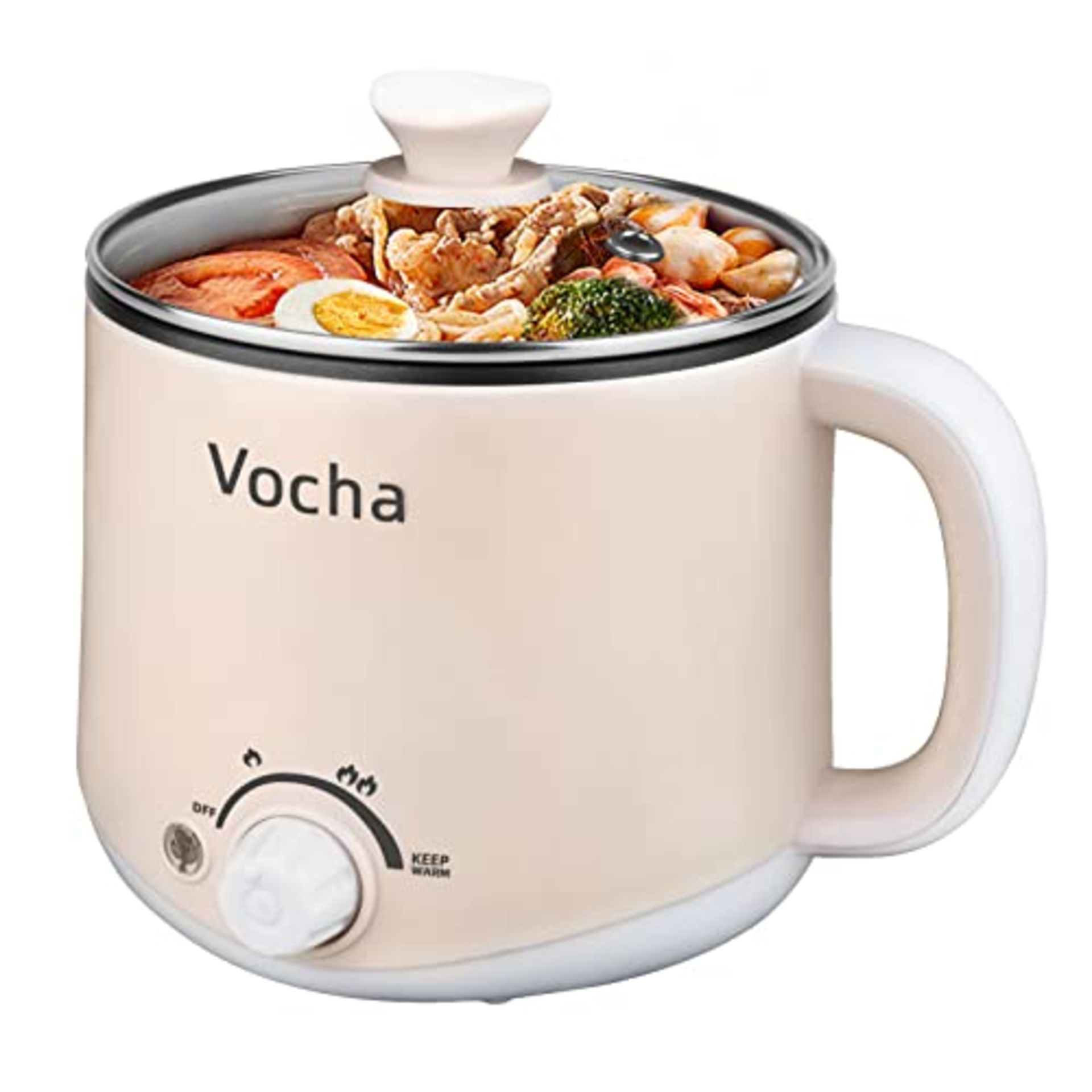 RRP £34.24 Vocha Electric Hot Pot with Keep Warm Function