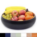 RRP £28.51 Dehaus Large Stylish Bamboo Fruit Bowl - 30cm