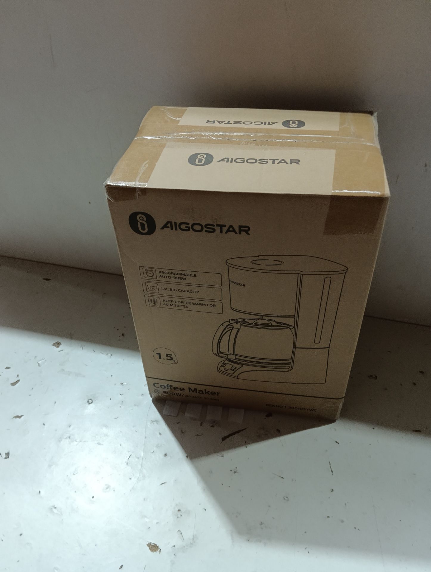 RRP £31.04 Aigostar Filter Coffee Machine - Image 2 of 2