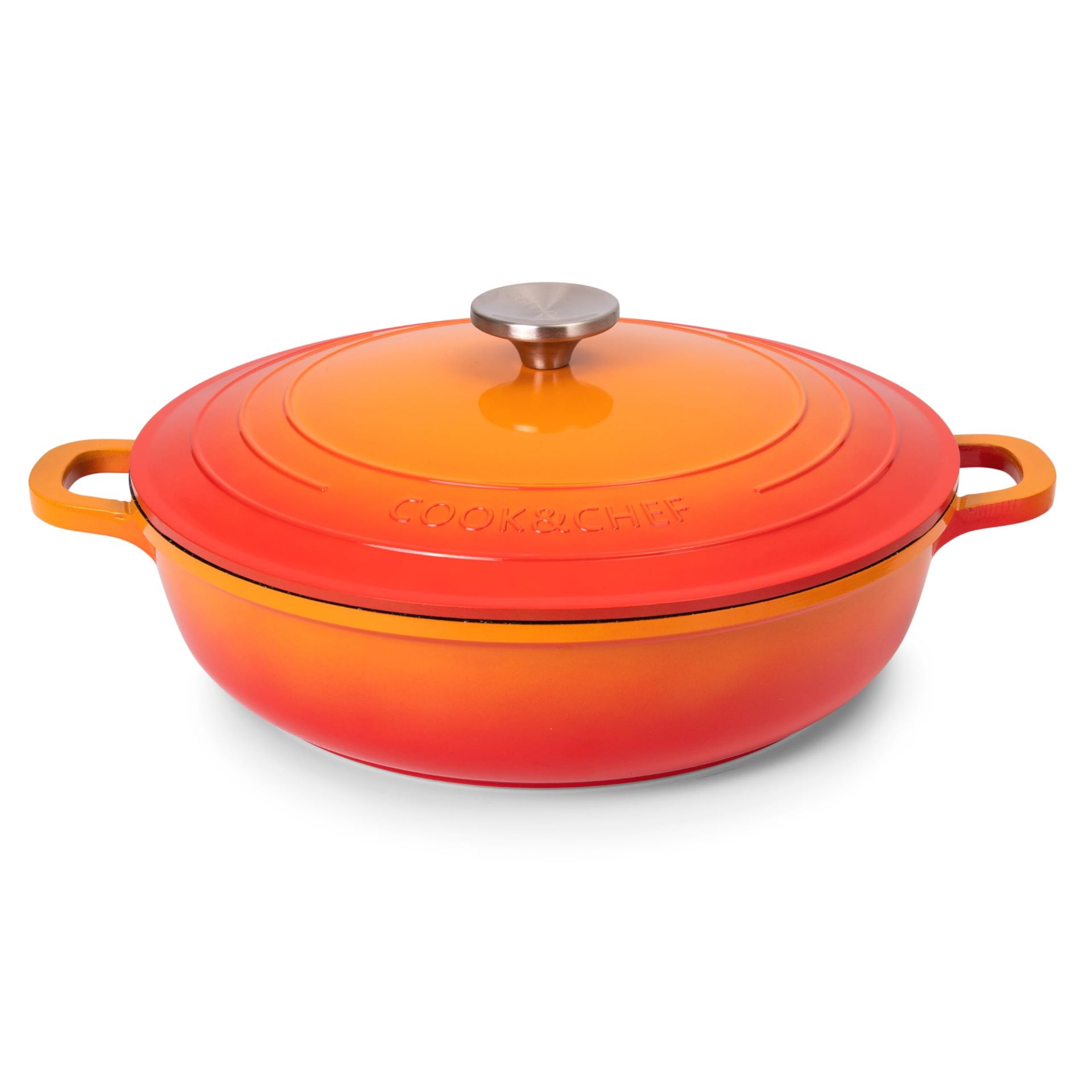 RRP £38.80 Casserole Dishes with Lid Oven Proof Non Stick