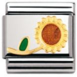 RRP £21.40 Nomination Composable Classic Nature SunfLeor Stainless Steel