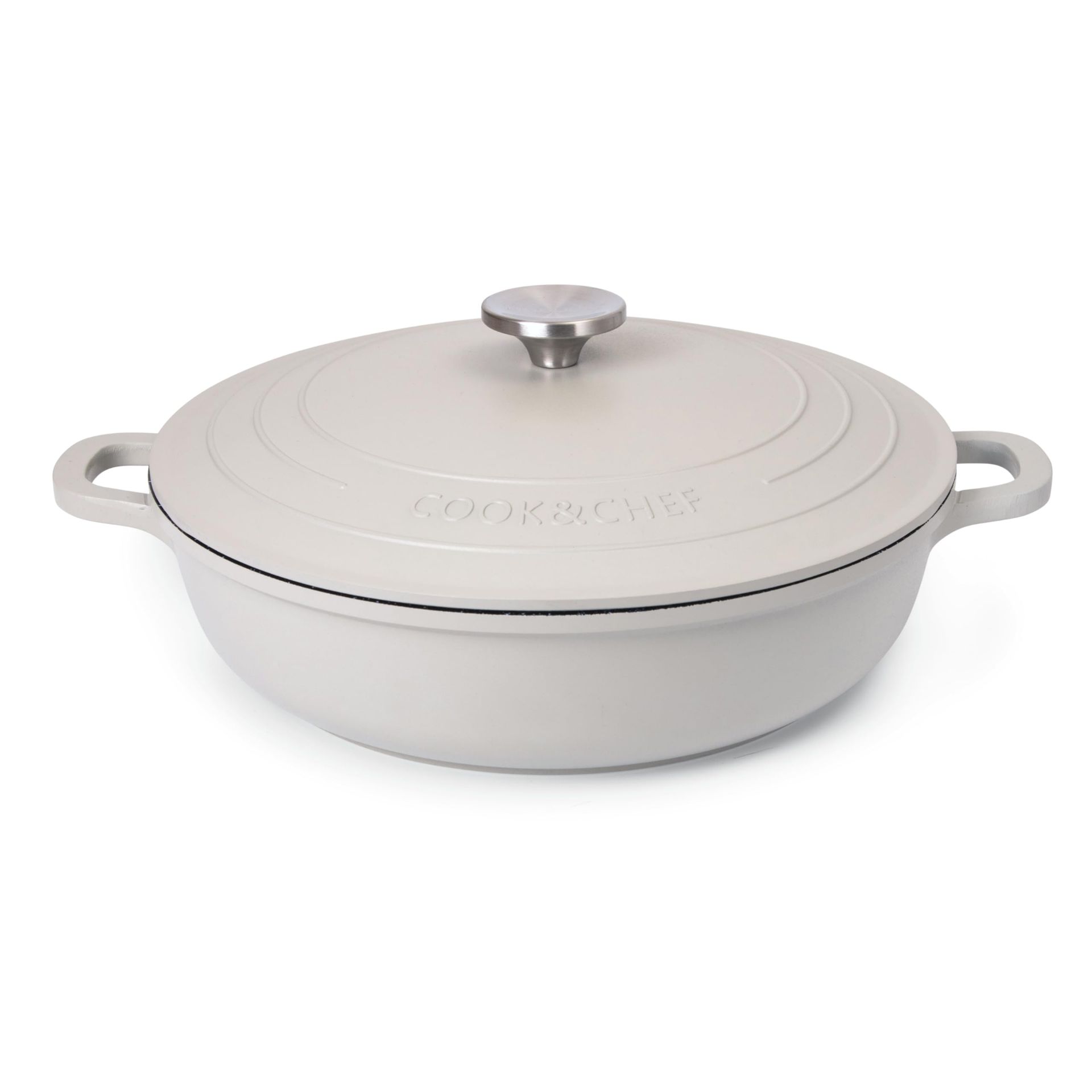 RRP £38.80 Casserole Dishes with Lid Oven Proof Non Stick