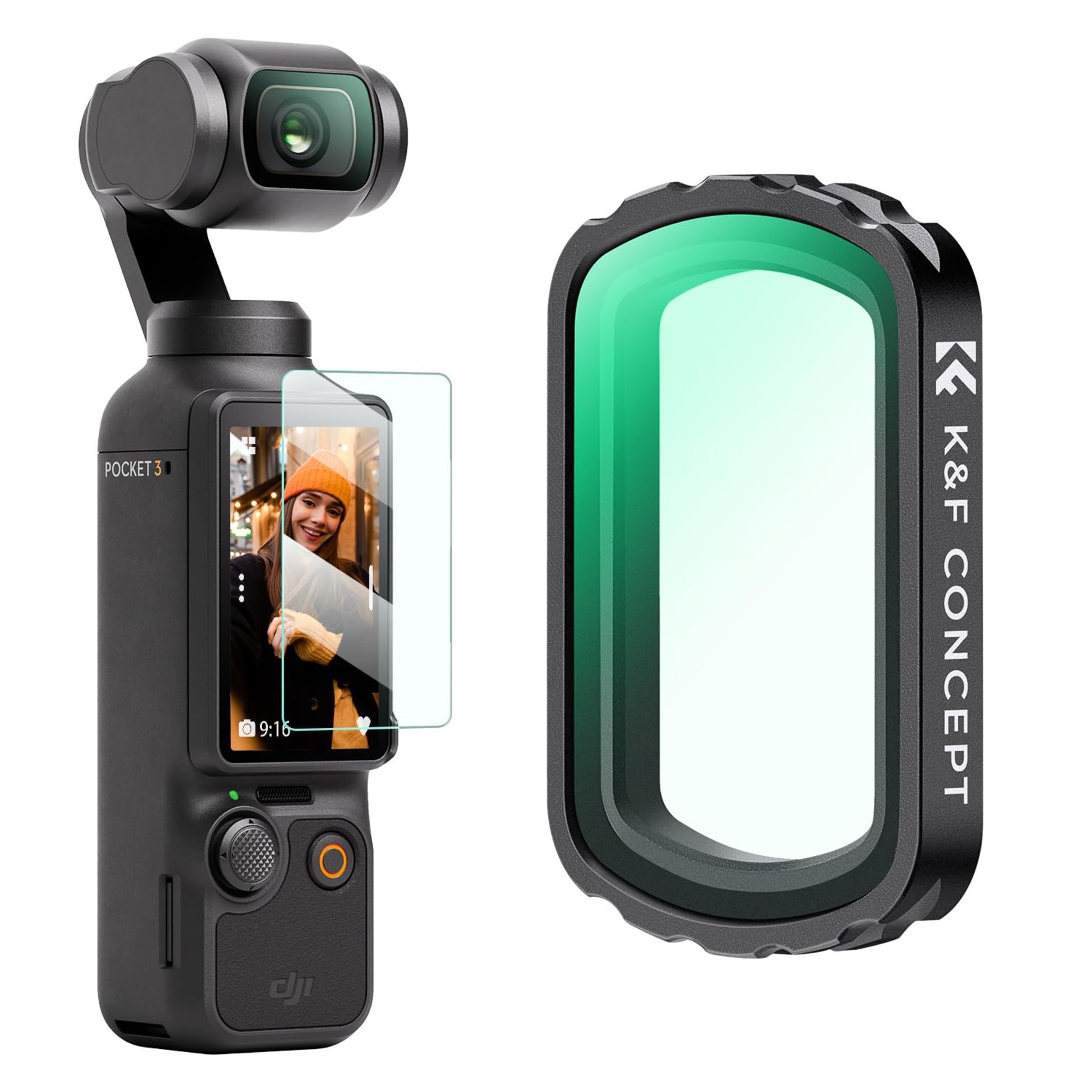 RRP £25.10 K&F Concept UV Filters for DJI Osmo Pocket 3