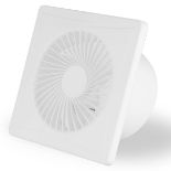 RRP £36.41 LeKaufen Bathroom Extractor Fan 150mm 6" Ventilation Fan with Backflow Flap