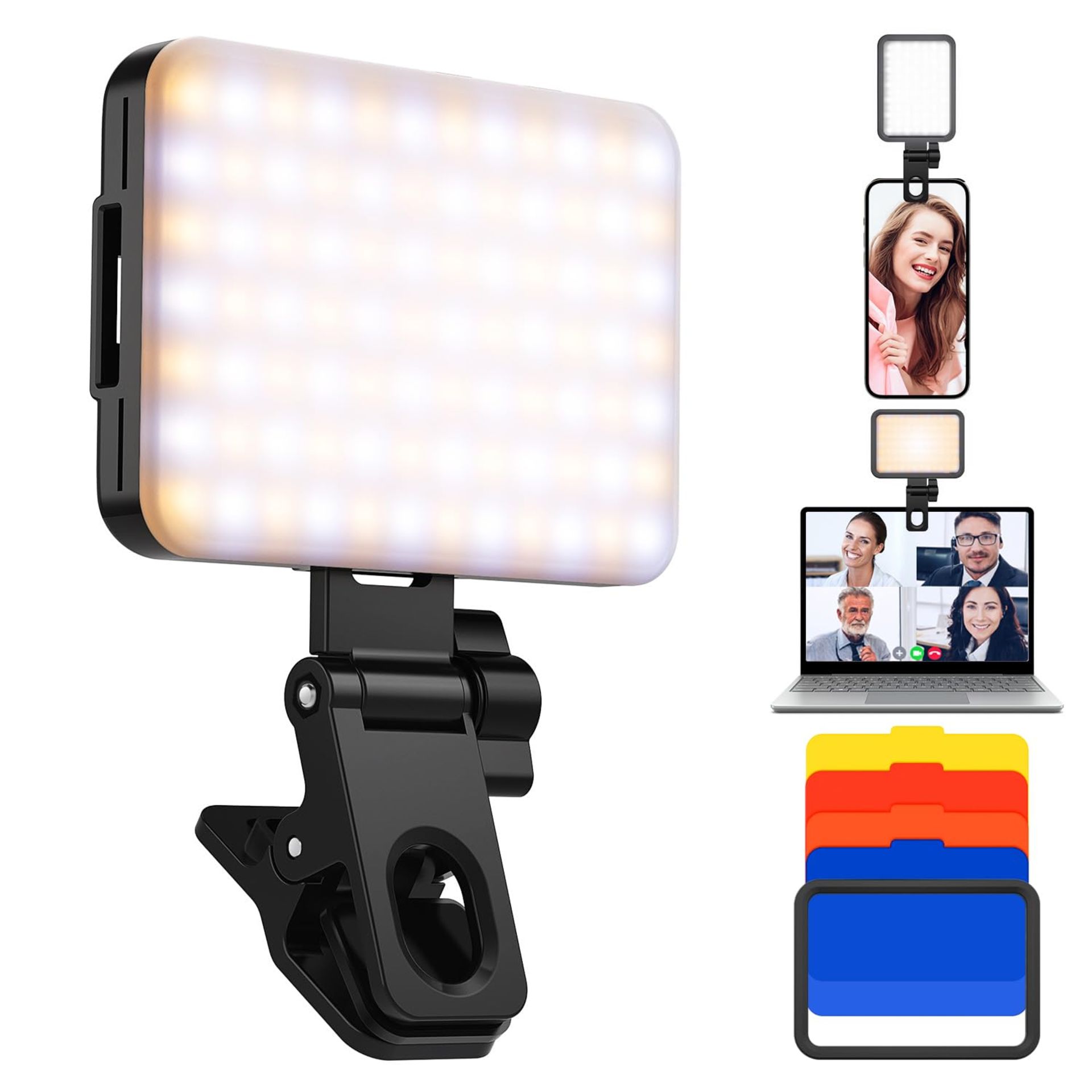 RRP £27.84 K&F Concept 84 LED Selfie Light Portable Video Light
