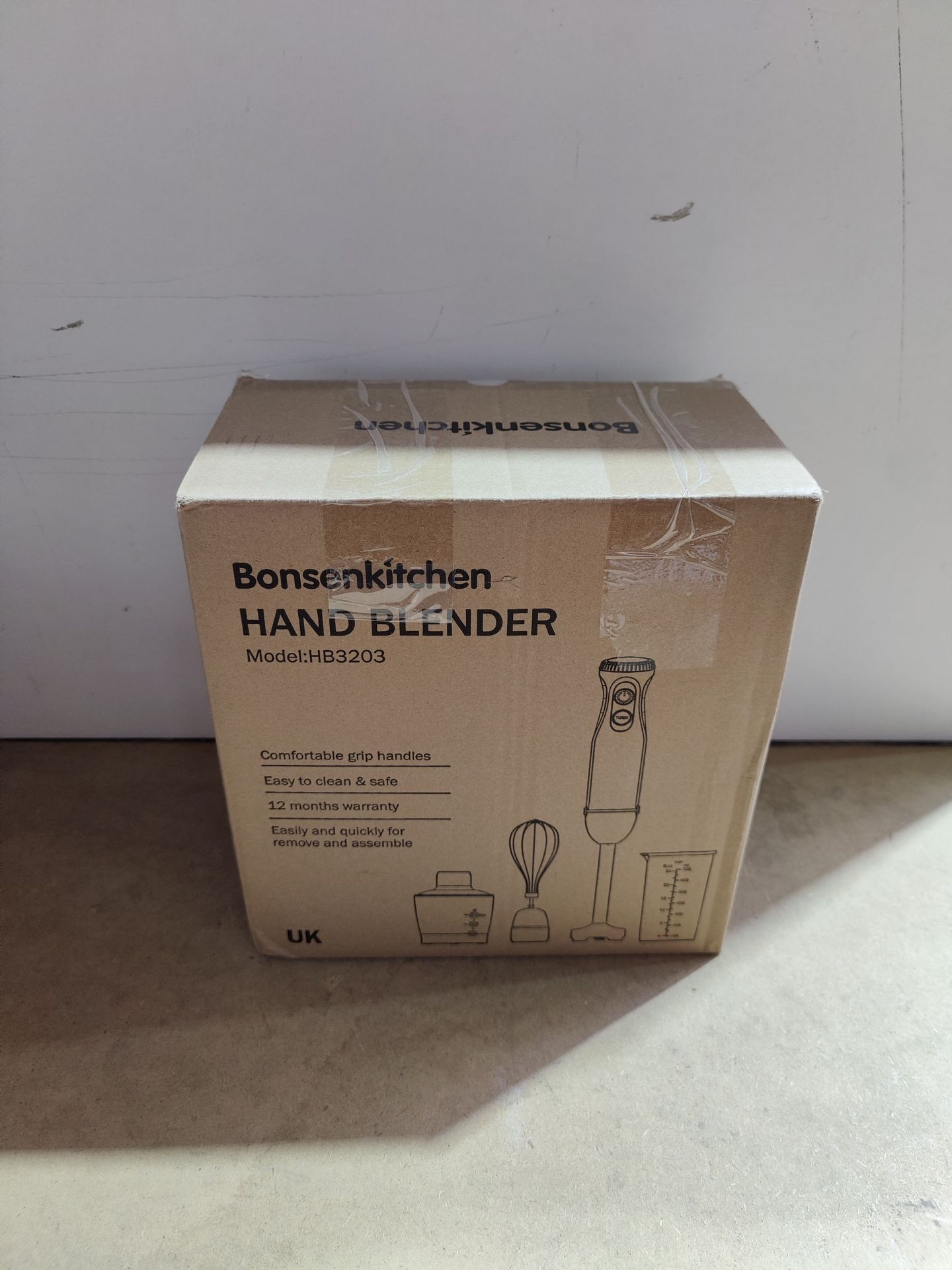 RRP £34.24 Bonsenkitchen Stainless Steel Hand Blender - Image 2 of 2