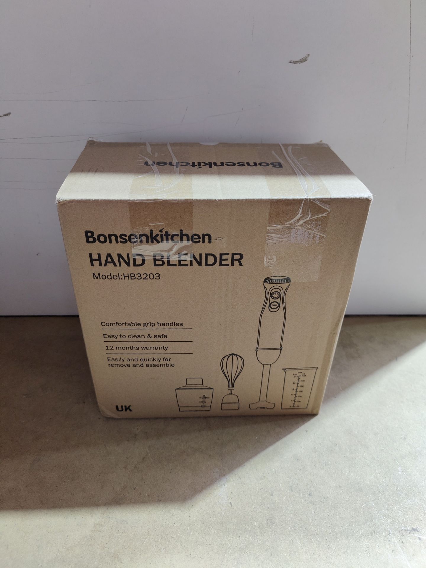 RRP £34.24 Bonsenkitchen Stainless Steel Hand Blender - Image 2 of 2