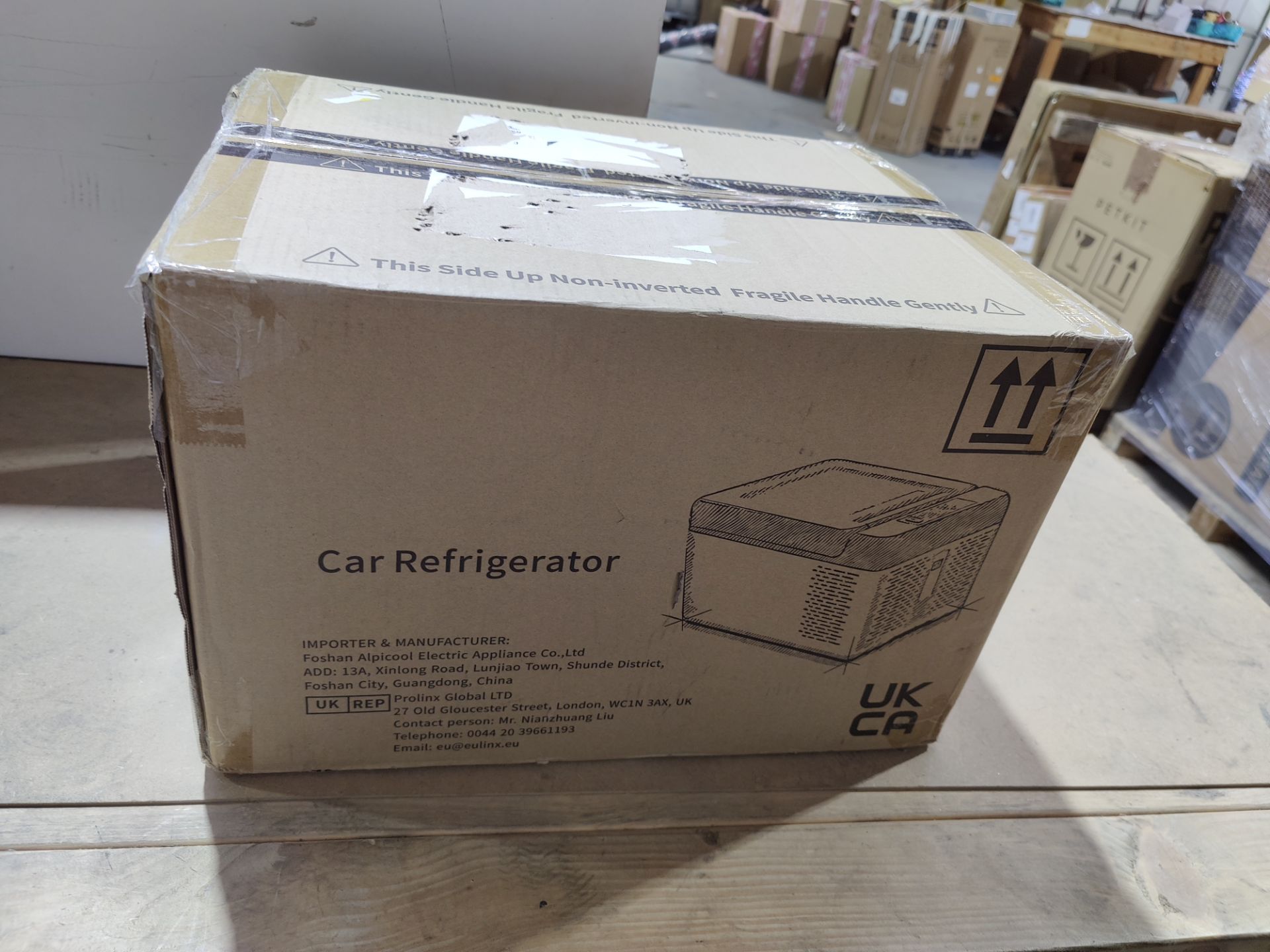 RRP £163.25 Alpicool C9 9L Car Fridge 12v Car Mini Fridge Car Refrigerator - Image 2 of 2