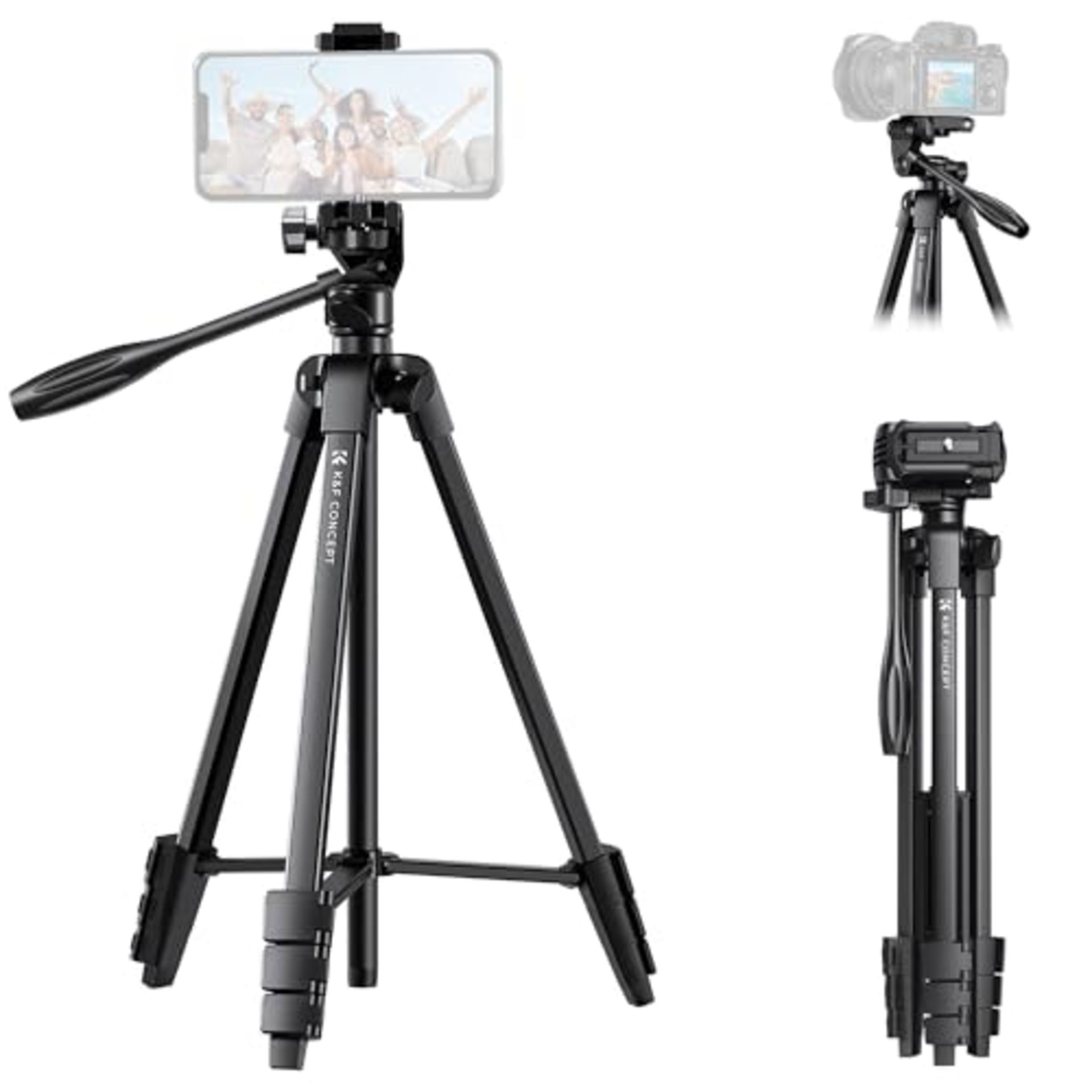 RRP £27.39 K&F Concept B174A1 Lightweight Tripod for Camera Phone