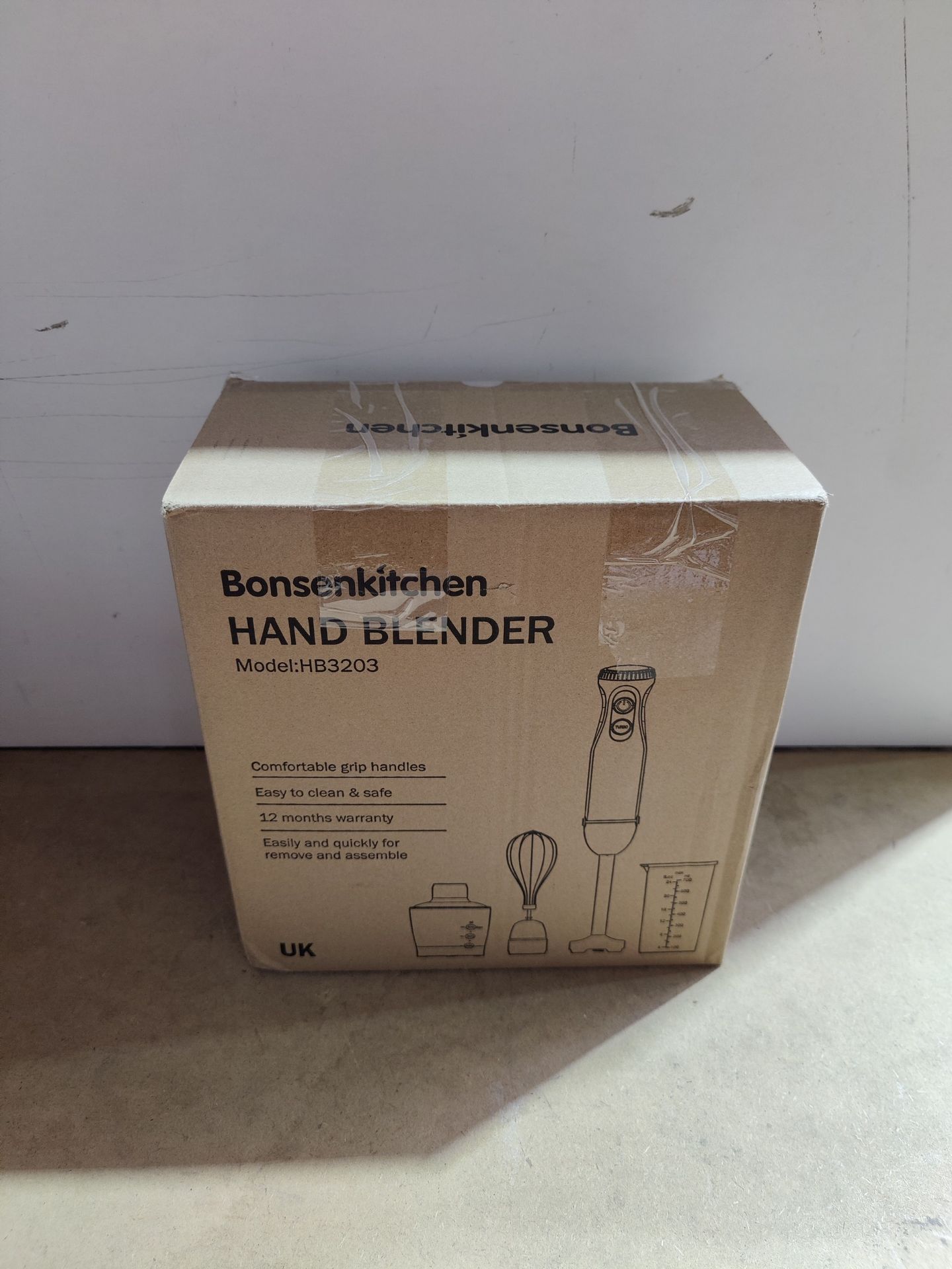 RRP £34.24 Bonsenkitchen Stainless Steel Hand Blender - Image 2 of 2