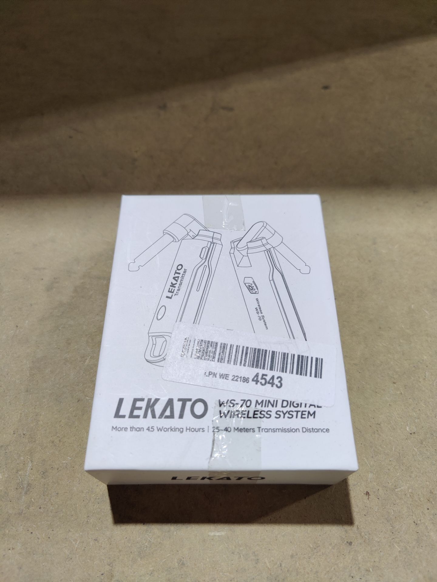 RRP £44.31 LEKATO WS-70 Guitar Wireless System with 70 Channels - Image 2 of 2