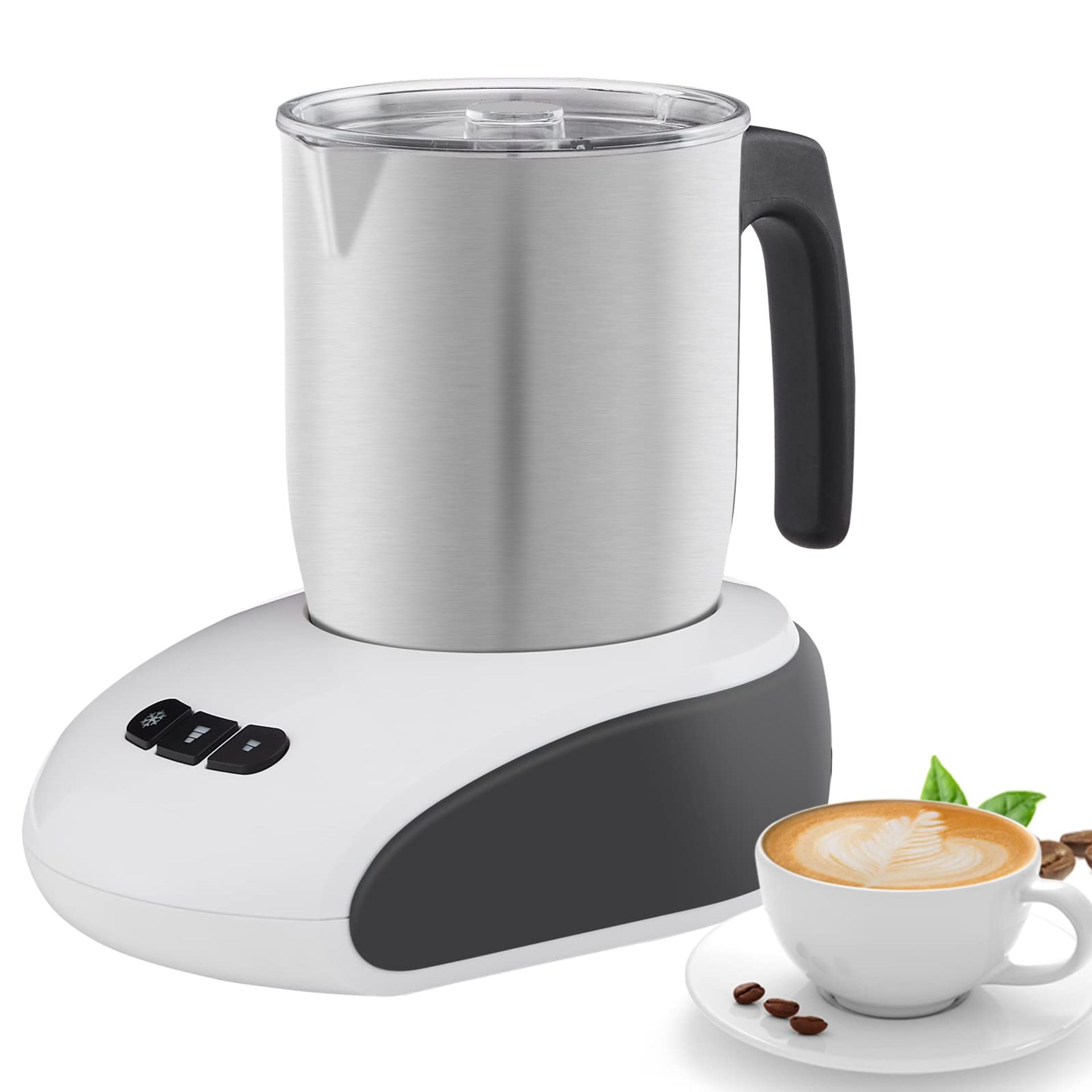 RRP £29.67 CLIPOP Milk Frothers Electric Milk Steamer for Coffee