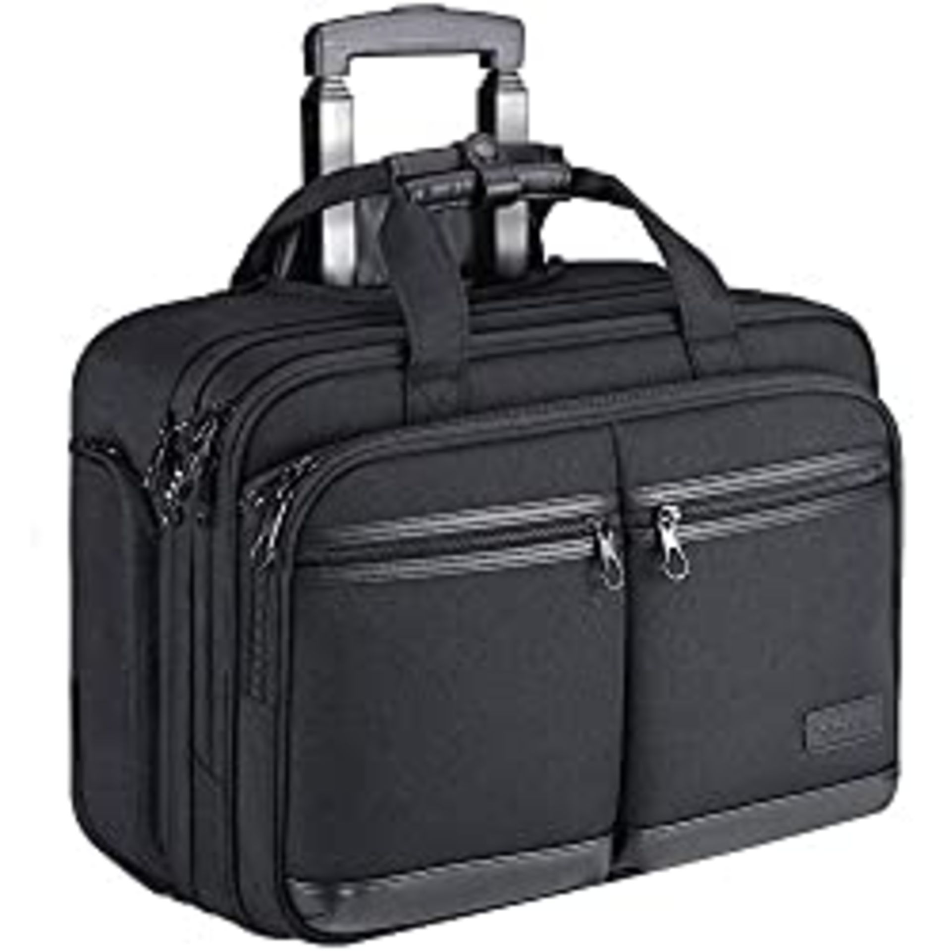 RRP £88.75 KROSER Rolling Laptop Bag Premium Rolling Briefcase