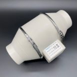 RRP £42.22 AirTech-UK Mixed Flow Inline Bathroom Extractor Fan 100mm / Dia 4" - Powerful