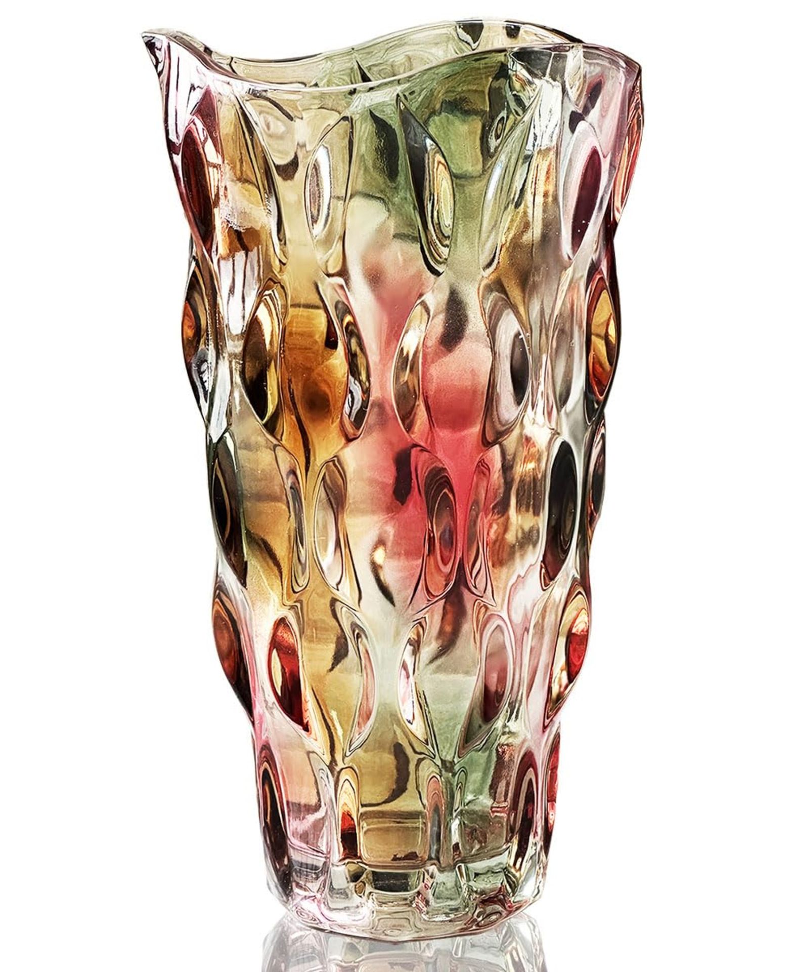 RRP £26.13 Glass Vase for Flowers