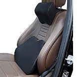 RRP £34.24 COADILNIO Adjustable Car Seat Neck Pillow & Lumbar