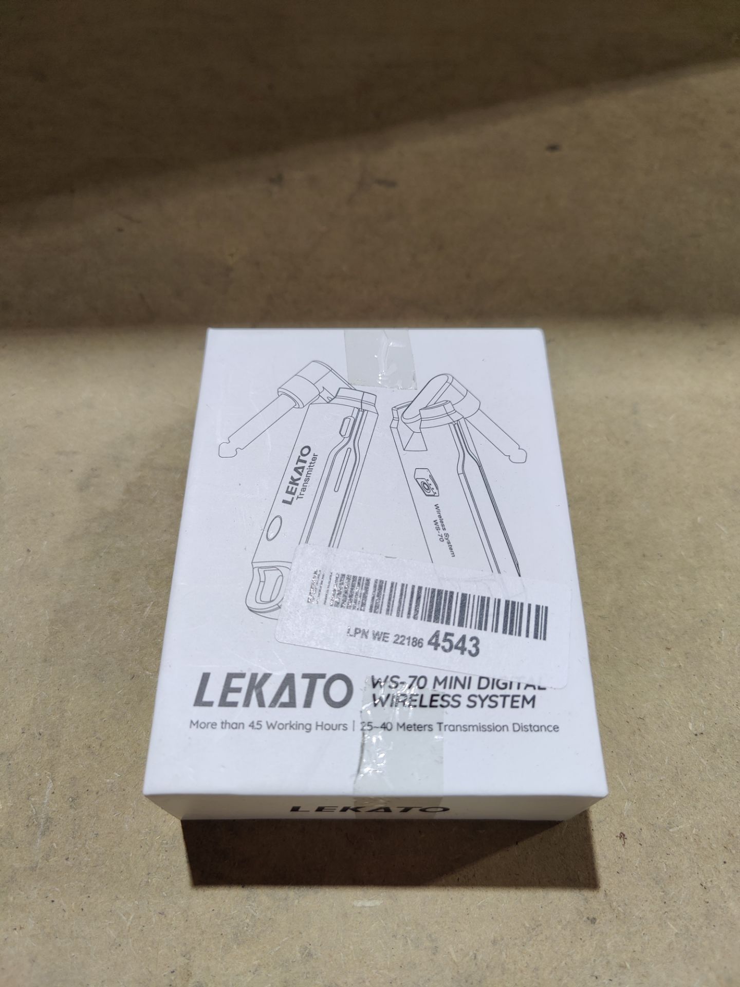 RRP £44.31 LEKATO WS-70 Guitar Wireless System with 70 Channels - Image 2 of 2
