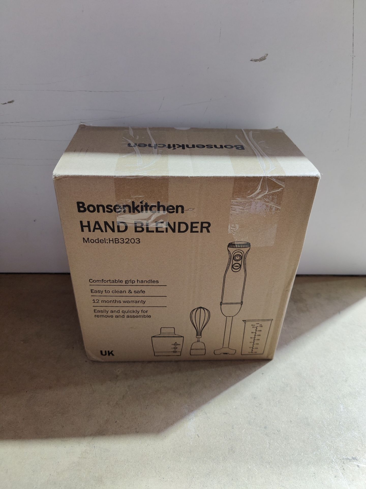 RRP £34.24 Bonsenkitchen Stainless Steel Hand Blender - Image 2 of 2