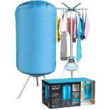 RRP £79.90 Portable Fast Drying Electric Clothes Dryer Heated