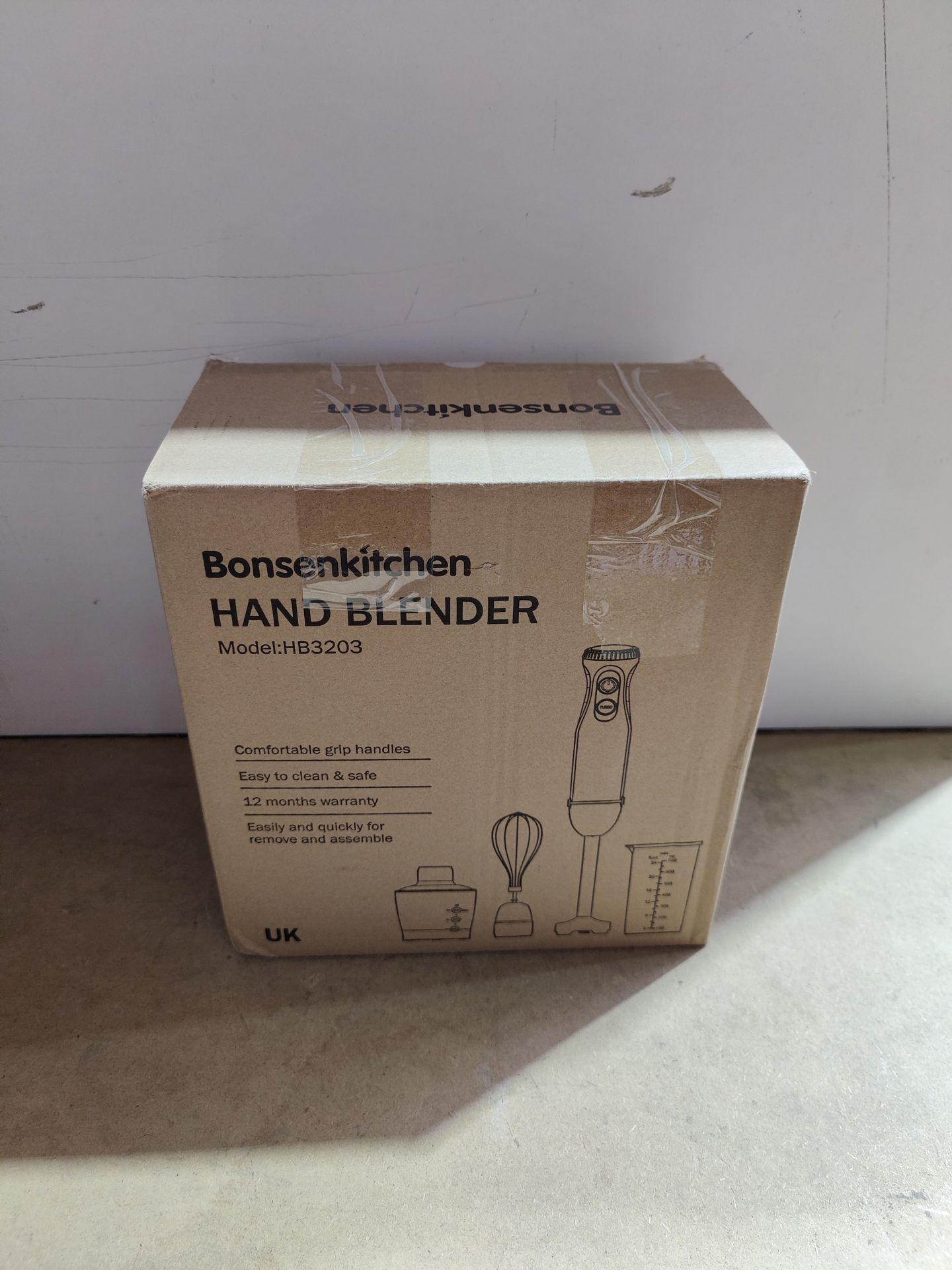 RRP £34.24 Bonsenkitchen Stainless Steel Hand Blender - Image 2 of 2