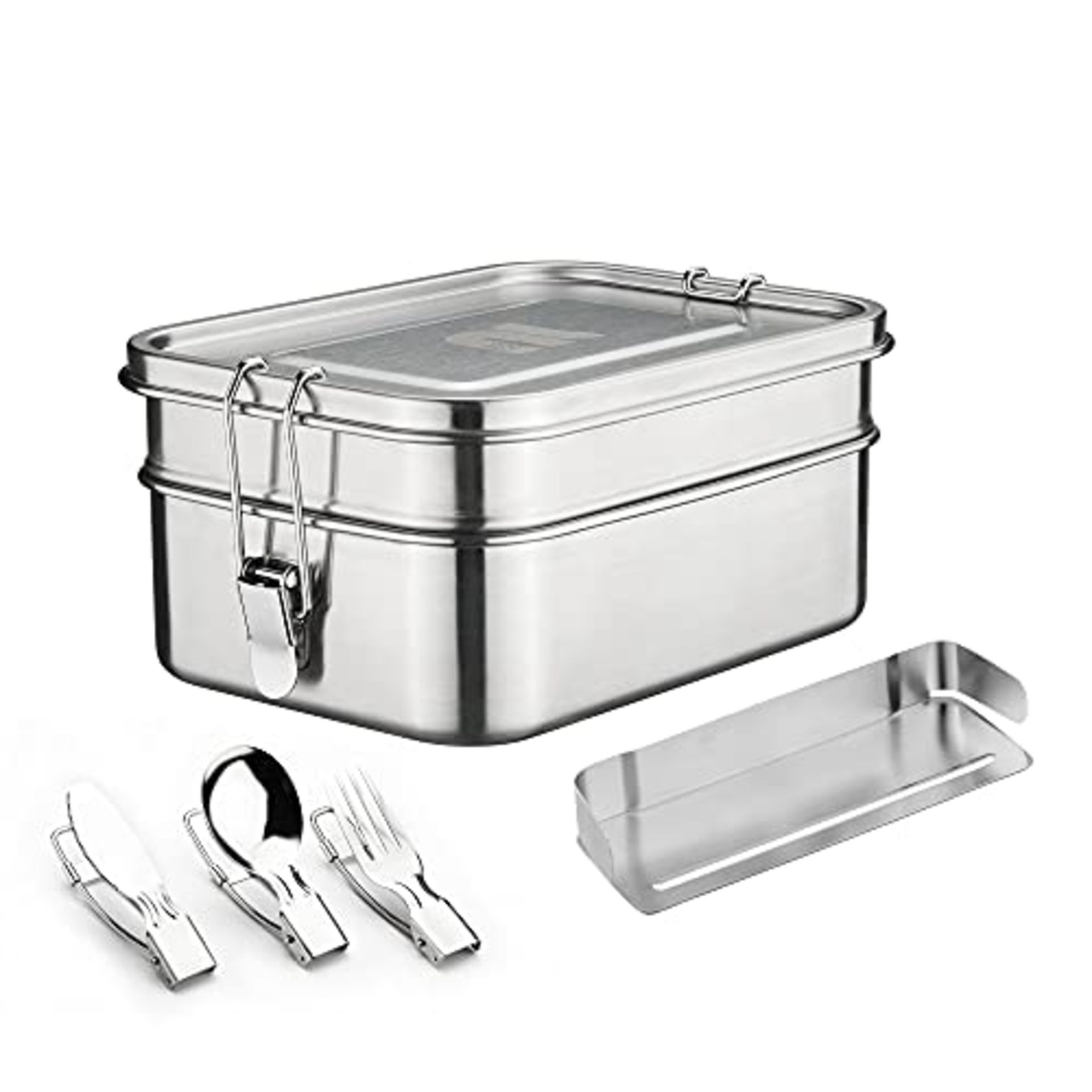 RRP £28.87 nicelock Stainless Steel Lunch Box Large
