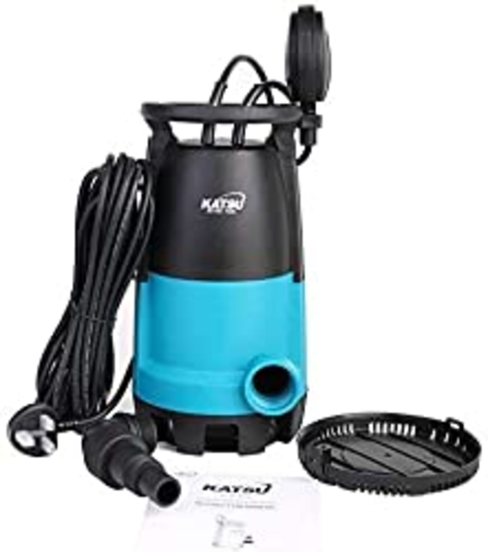 RRP £57.07 KATSU 750W Portable Submersible Pump for Clean and