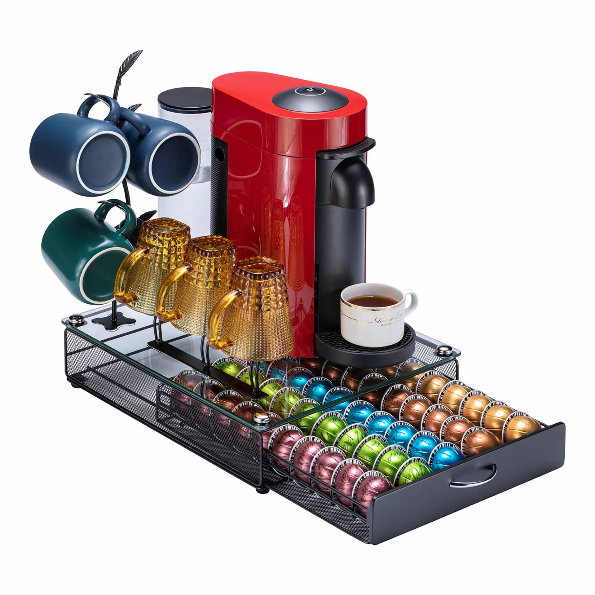 RRP £28.52 Flagship for Nespresso Pod Holder Coffee Pod Storage