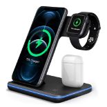 RRP £29.67 3 in 1 Wireless Charger for iPhone - Wireless Charging Station for AirPods