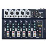 RRP £57.01 Weymic Professional Mixer | 7-Channel 2-Bus Mixer/w USB Audio Interface