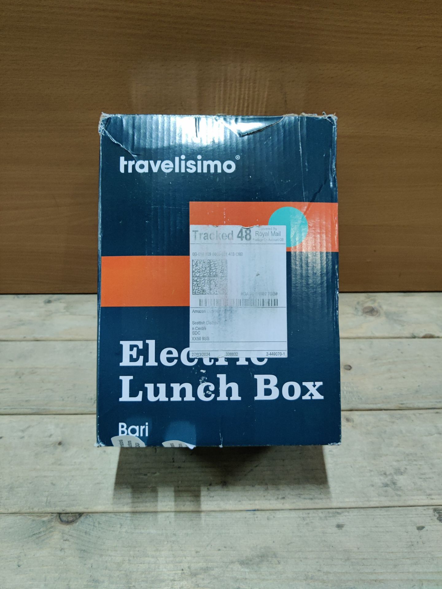RRP £28.52 TRAVELISIMO Electric Lunch Box Food Heater 80W 1.5L - Image 2 of 2