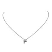 RRP £20.55 Suplight Letter Necklace for Women 925 Sterling Silver