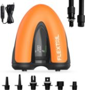 RRP £27.40 FLEXTAILGEAR MAX SUP PUMP Lite - 20PSI Electric SUP Pump