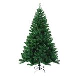 RRP £52.50 VEYLIN 6ft Christmas Tree 700 Tips Artificial Tree with Metal Stand
