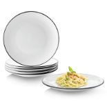 RRP £25.10 YOLIFE 20 cm Porcelain Appetizer Plates