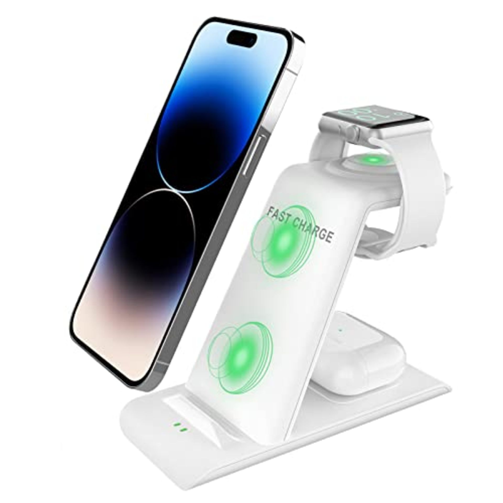 RRP £22.70 SPGUARD 3 in 1 Wireless Charging Station for Apple
