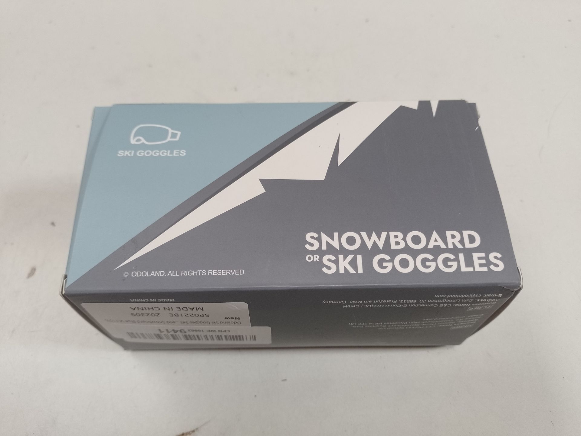 RRP £25.11 Odoland OTG Ski Goggles for Kid - Image 2 of 2