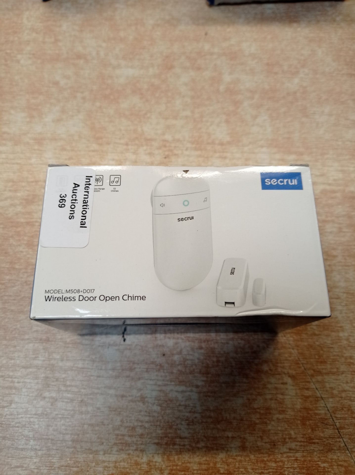RRP £22.81 SECRUI Wireless Door Open Sensor Alarm Chime