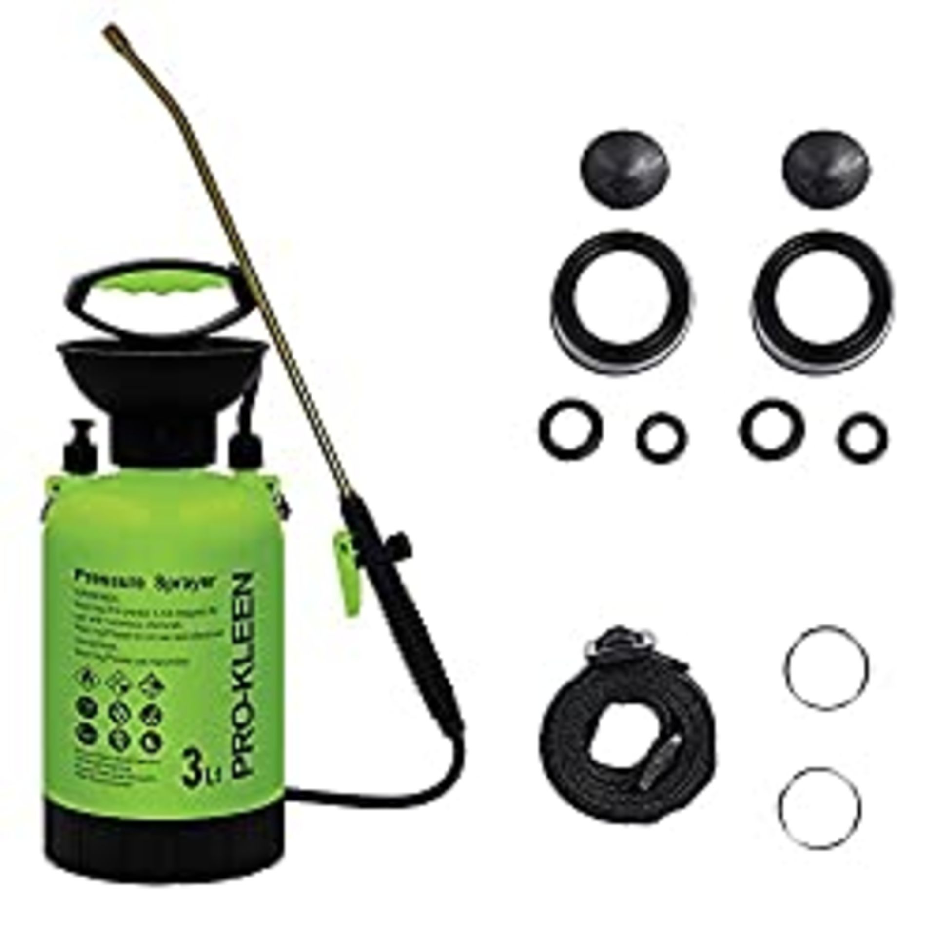 RRP £21.67 Pro-Kleen Garden Pressure Pump Sprayer Manual Action