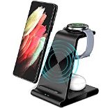 RRP £22.82 leQuiven 3 in 1 Wireless Charging Station for Samsung
