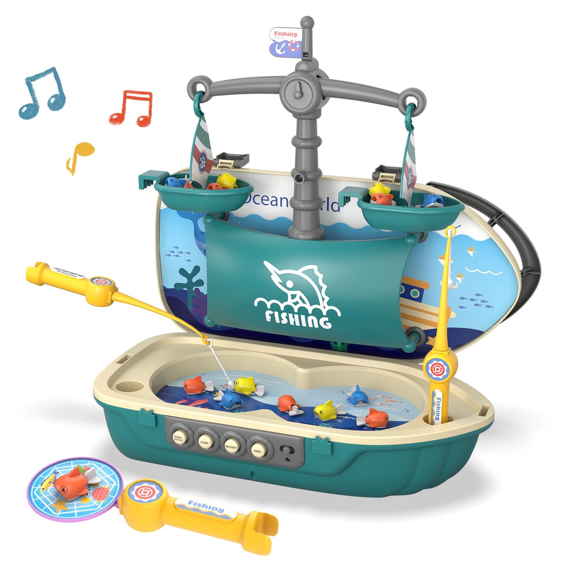RRP £25.15 Veluoess Magnetic Fishing Toys