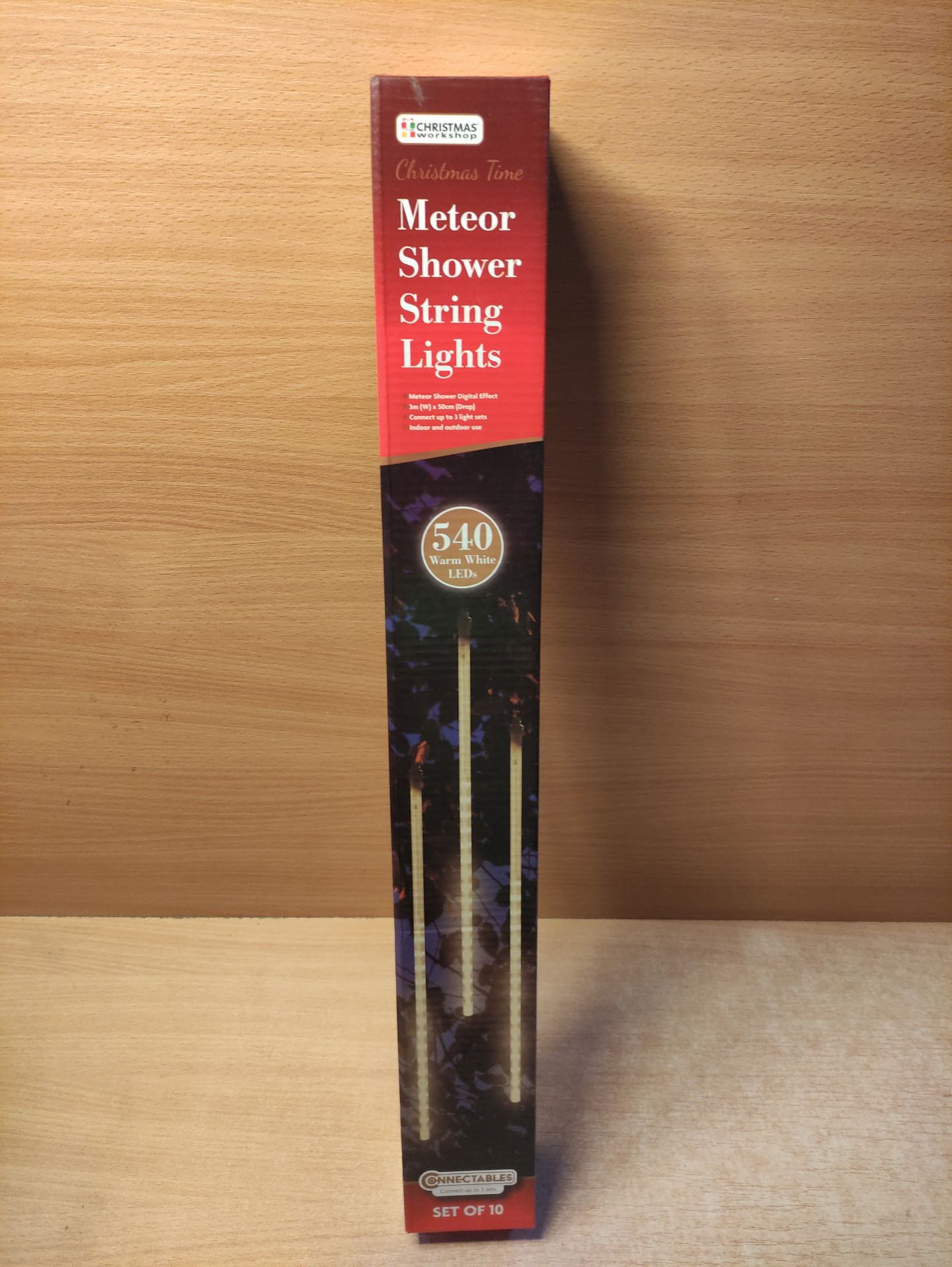 RRP £27.40 BRAND NEW STOCK The Christmas Workshop Connectable Meteor Shower Christmas - Image 2 of 2