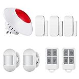 RRP £45.65 Wireless Home Alarm Security System 8 Piece Kit