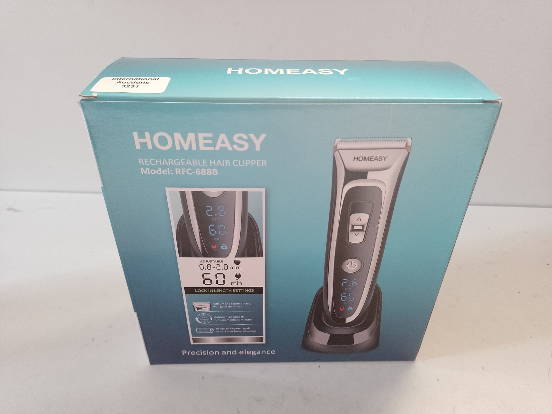 RRP £22.82 Hair Clipper Set Cordless - Image 2 of 2