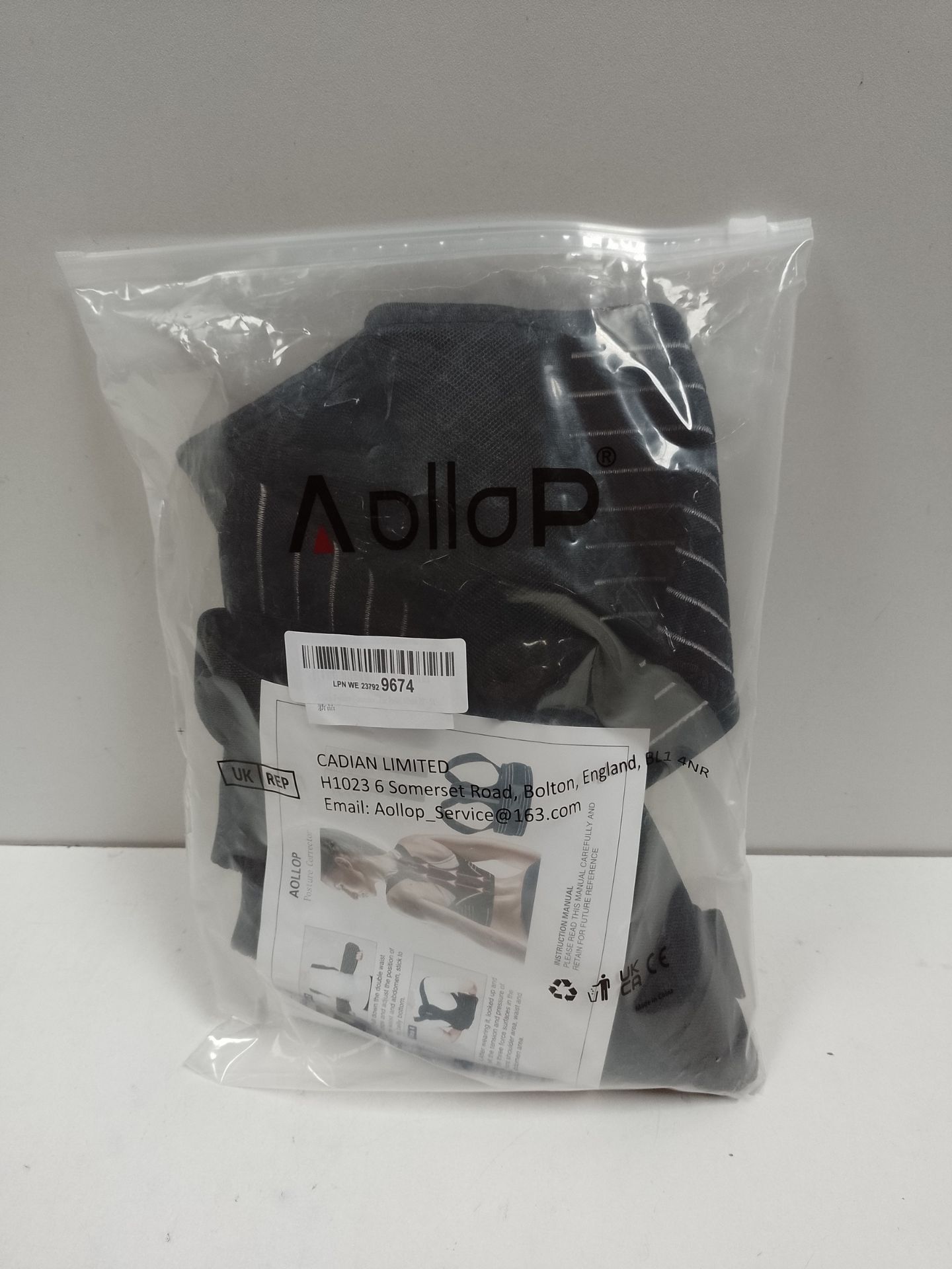 RRP £26.93 Aollop Posture Corrector Men and Women-Back Brace Back - Image 2 of 2