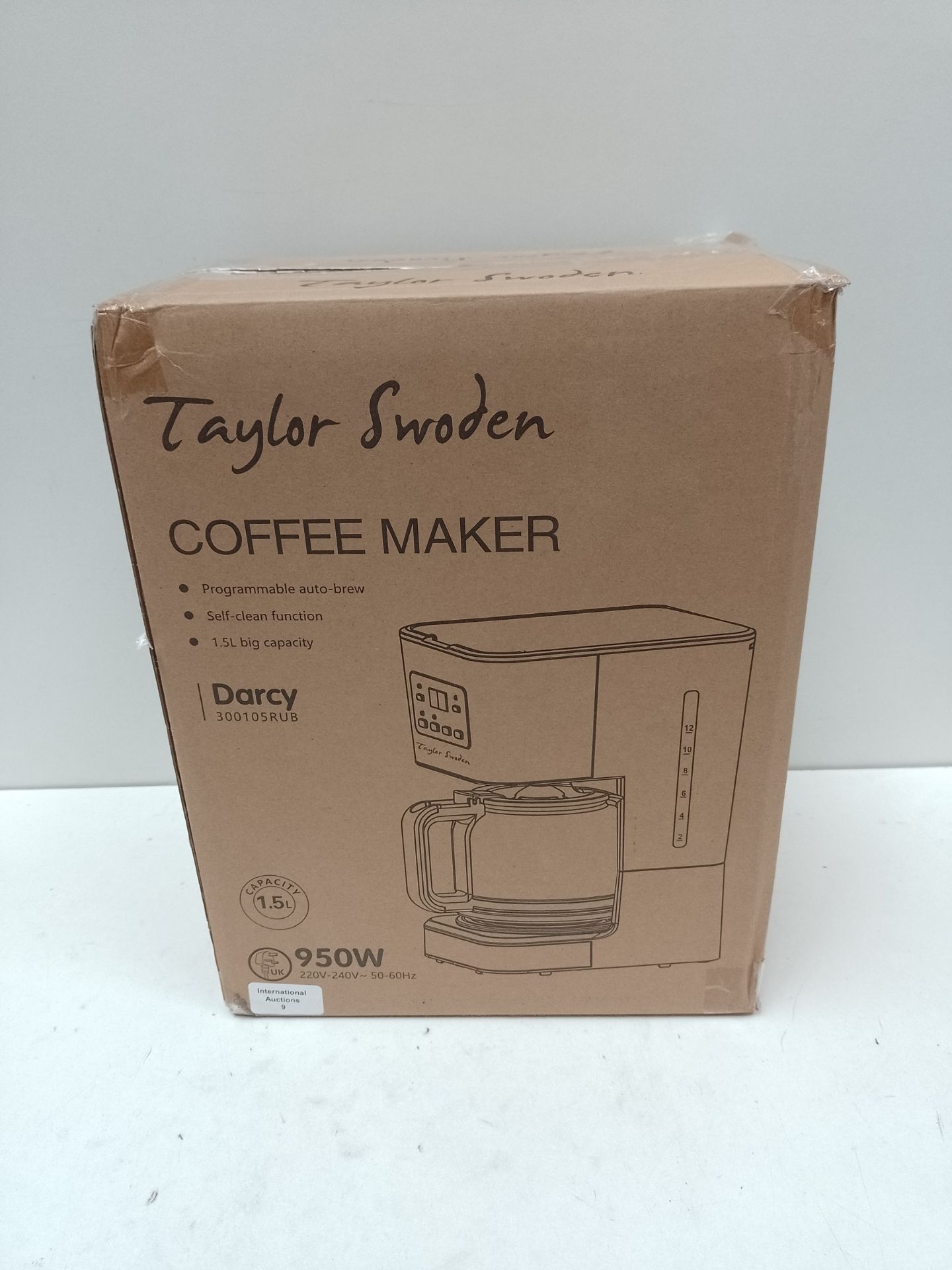 RRP £47.25 Taylor Swoden Filter Coffee Machine - Image 2 of 2