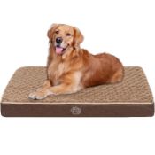 RRP £45.66 BRAND NEW STOCK EMPSIGN Dog Crate Bed Washable Dog Matress