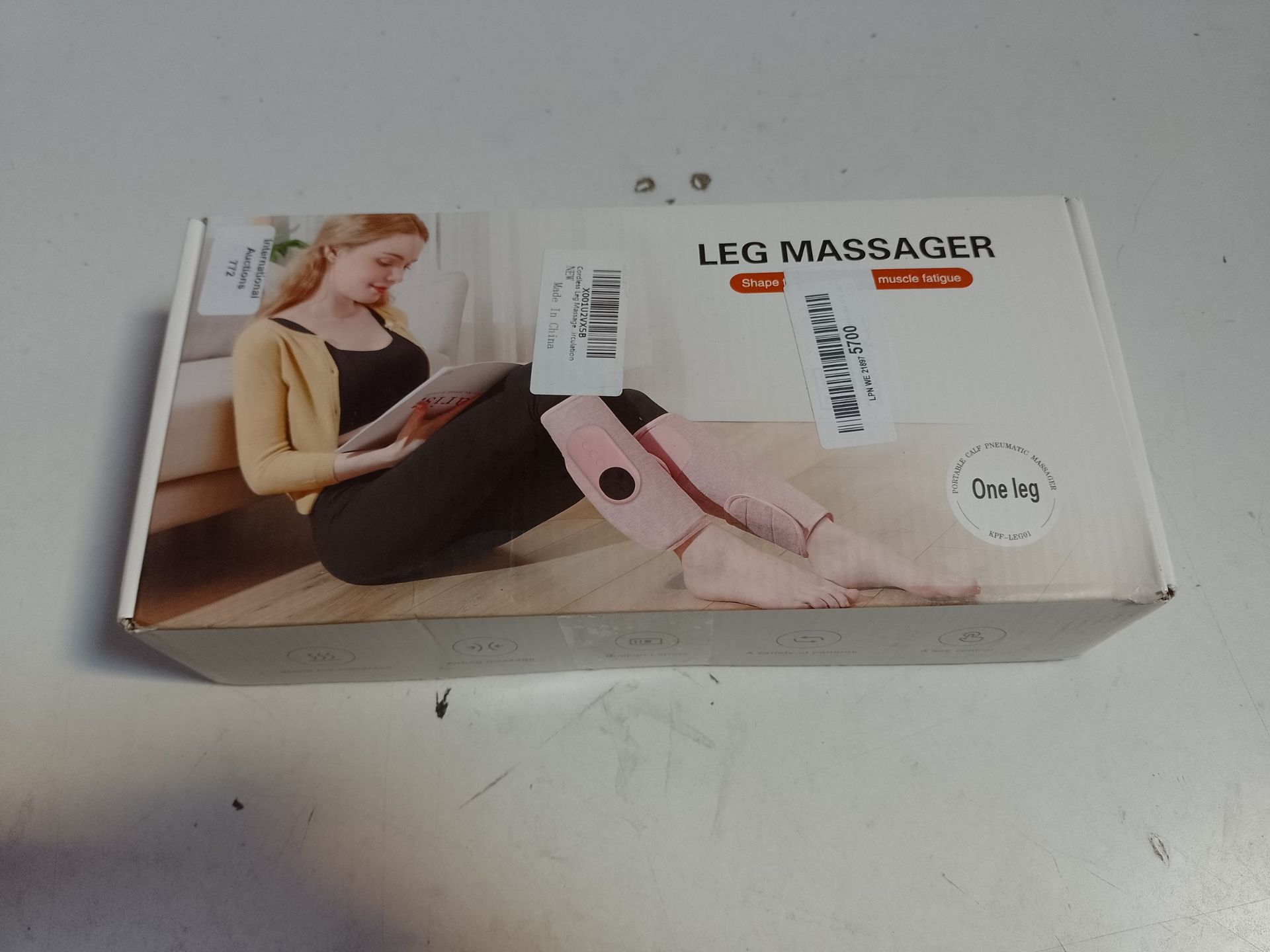 RRP £38.80 Cordless Leg Massager - Image 2 of 2