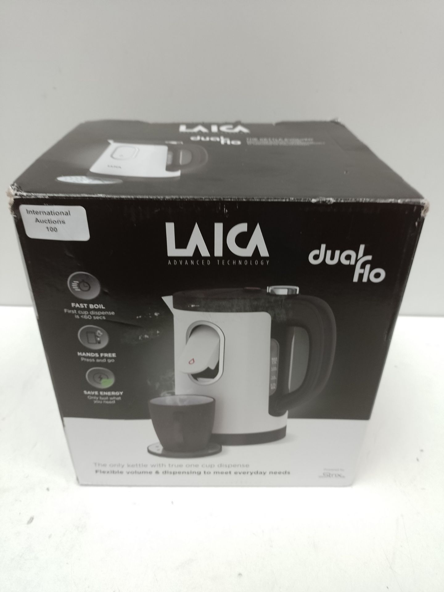 RRP £57.07 LAICA Dual Flo Electric Kettle - Image 2 of 2
