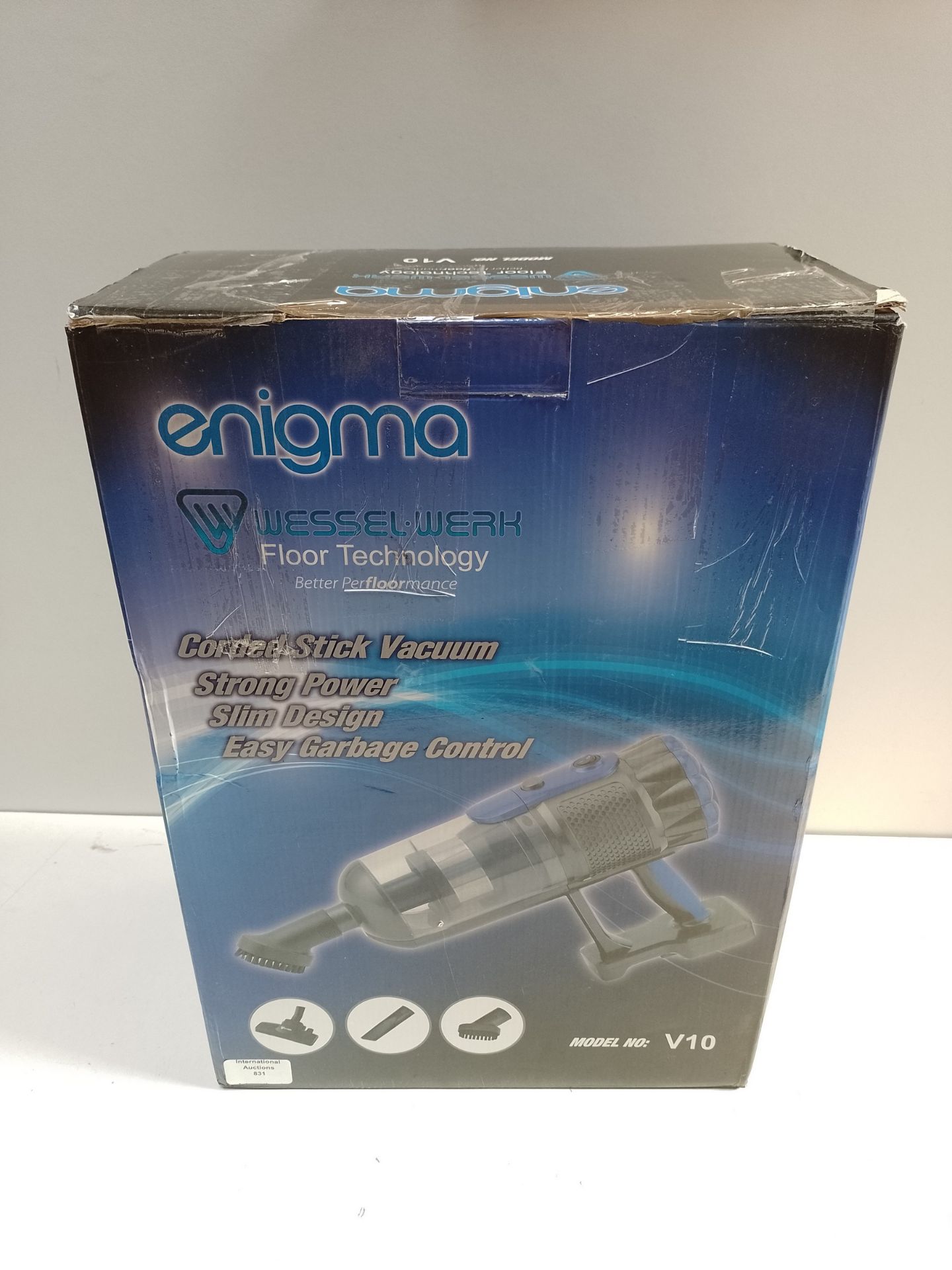 RRP £41.09 Enigma 600w Corded 3-in-1 Upright Handheld Stick Vacuum - Image 2 of 2